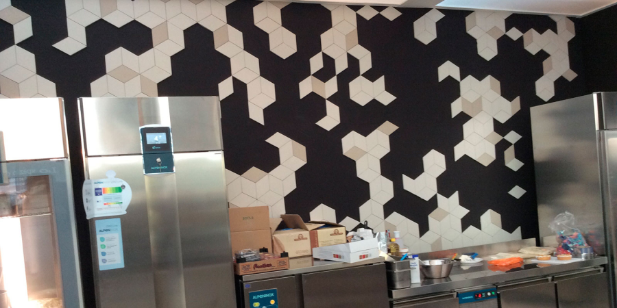 Etruria Керамогранит Hex 12X21 Rombo Moro - изображение 3