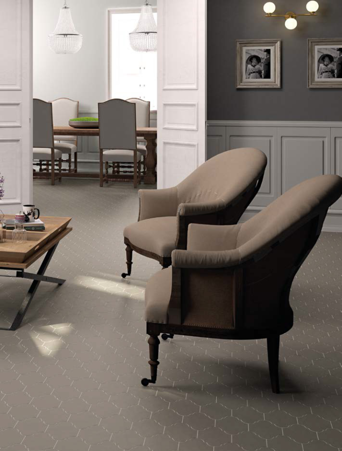 Etruria Керамогранит Hex 15X21 Provenzale Bianco - изображение 4