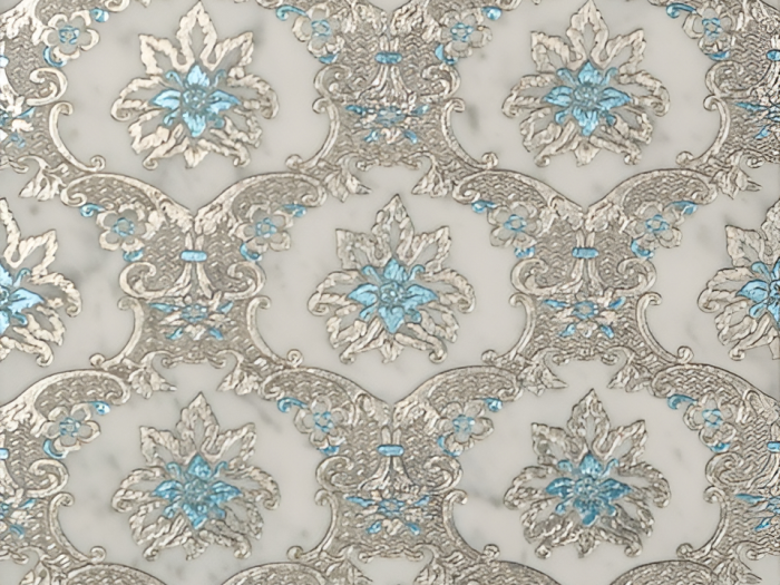 На изображении товар Akros Venezia Камень Decorative Art Alfa Pegasi T Bianco Carrara Silver 30,5X30,5X1 от официального представителя в Москве