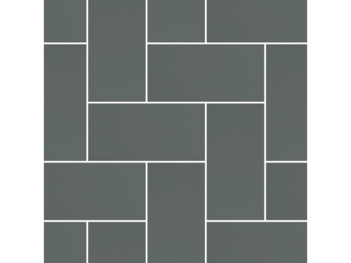 На изображении товар Micro. Керамогранит Microtiles Herringbone Graphite 40,2x40,2 от официального представителя в Москве