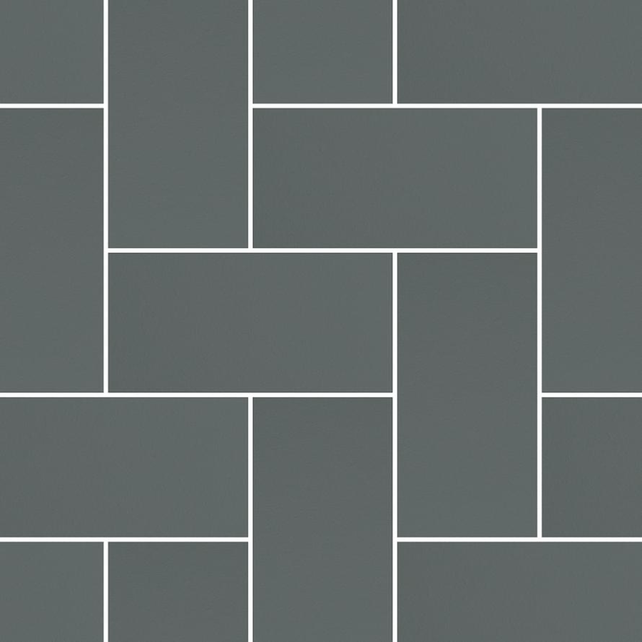 Micro. Керамогранит Microtiles Herringbone Graphite 40,2x40,2