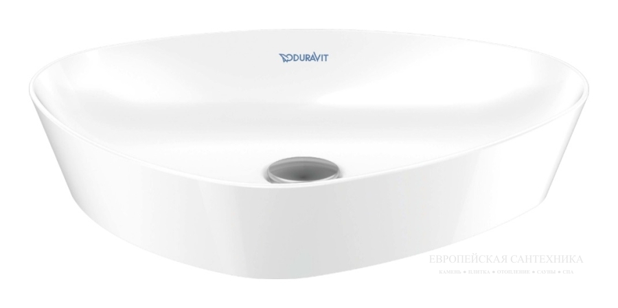 Раковина Duravit Cape Cod накладная, 500х405 мм, цвет белый с покрытием WonderGliss - изображение 1