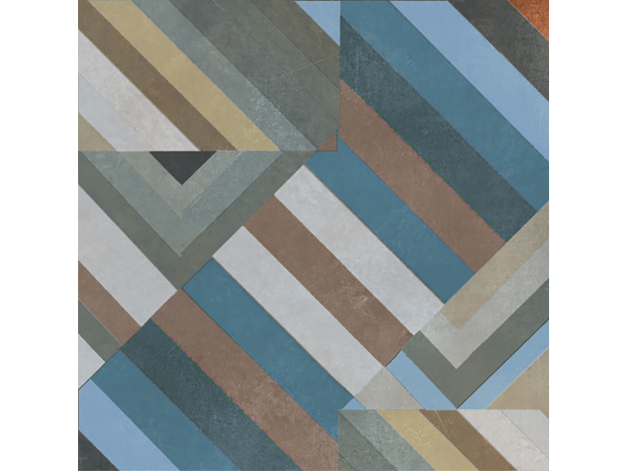 На изображении товар Mutina Керамогранит Azulej Prata Grigio 20x20 от официального представителя в Москве