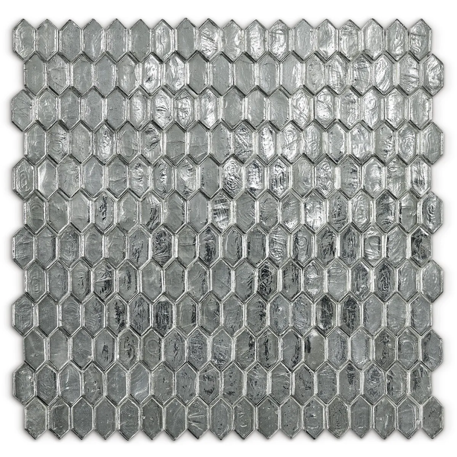 Sicis Стеклянная мозаика Crystal Galena chips size 31x15 mm sheet size 304x300 mm