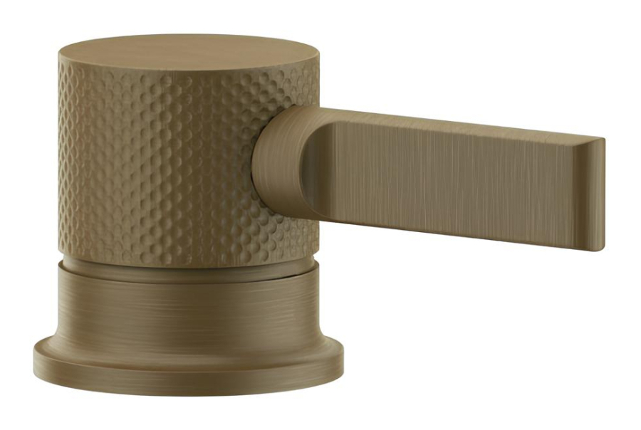 Рычаг для излива Gessi Inciso, удалённого управления, цвет Antique Brass