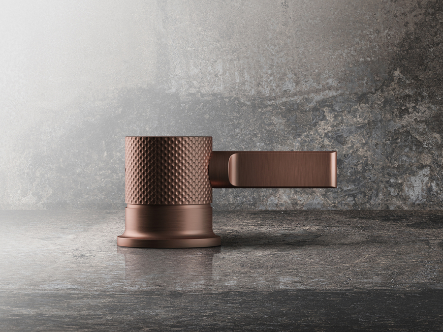 Рычаг для излива Gessi Inciso, удалённого управления, цвет Antique Brass - изображение 2