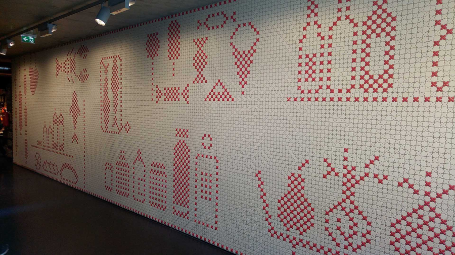 Etruria Керамогранит Xxs Zelije 5 Su Rete Monocolore Stella Biscotto / X Biscotto - изображение 3