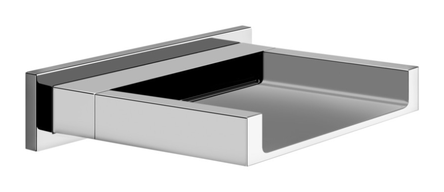 Излив для душа Gessi Cascata, каскадный, настенный, для смесителя удаленного управления, цвет Chrome