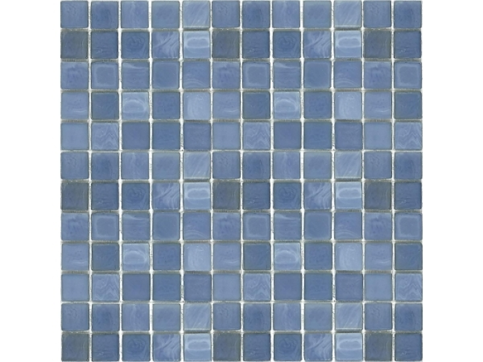 На изображении товар Sicis Стеклянная мозаика Pluma Tramontana chips size 15x15 mm sheet size 295x295 mm от официального представителя в Москве