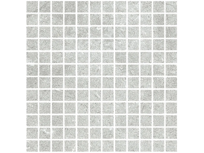На изображении товар Living Ceramics Керамогранит Noon Grey Mosaic 25 Soft textured 29,8x29,8 от официального представителя в Москве