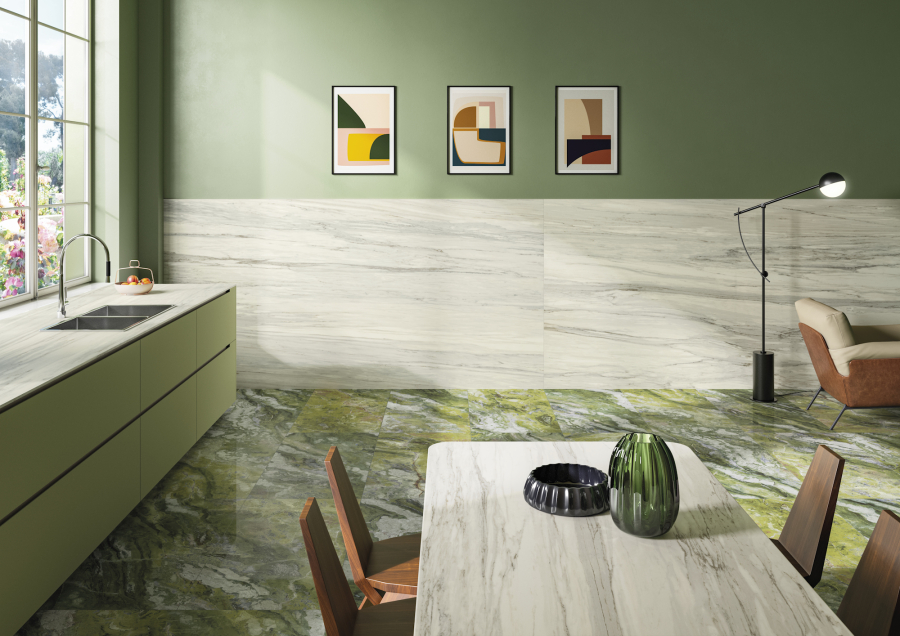 FMG Maxfine Керамогранит Marmi Delicato cremo lucidato 75x75 - изображение 1
