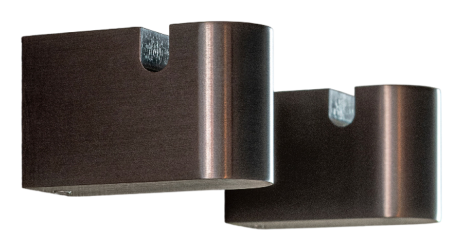 Крючок для одежды CEA Design Sixty, настенный, сталь, цвет Black Ivory сатинированный