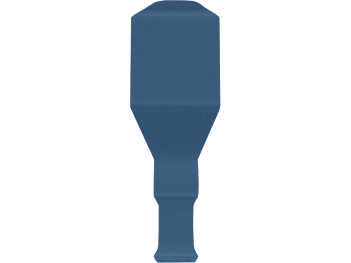 На изображении товар CERAMICHE GRAZIA Угловой элемент ELEGANCE ANGOLO FINALE 2,2X8,5 STORM CRAQUELE от официального представителя в Москве