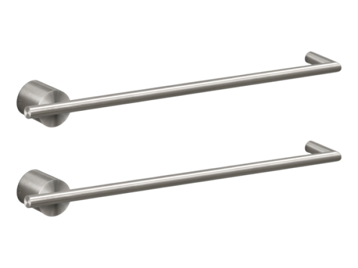 На изображении товар Полотенцесушитель CEA Design Equilibrio, электрический, настенный, 2хL-580 мм, сталь, цвет полированная бронза от официального представителя в Москве