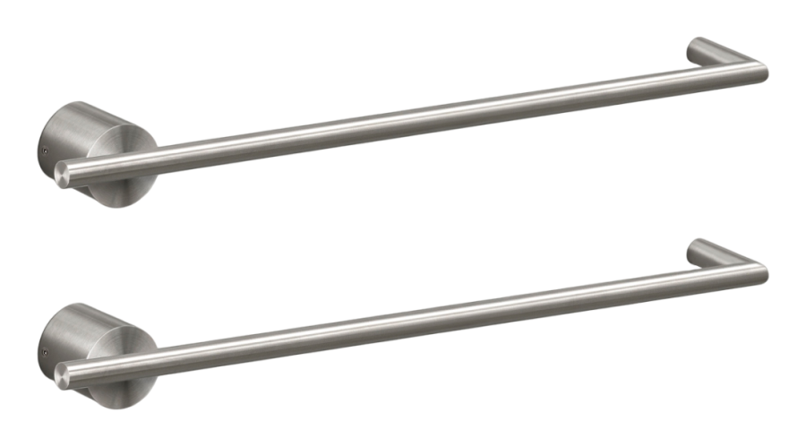 Полотенцесушитель CEA Design Equilibrio, электрический, настенный, 2хL-580 мм, сталь, цвет полированная бронза
