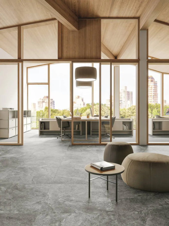 REFIN Керамогранит RIVER GREY R 80x80 - изображение 1