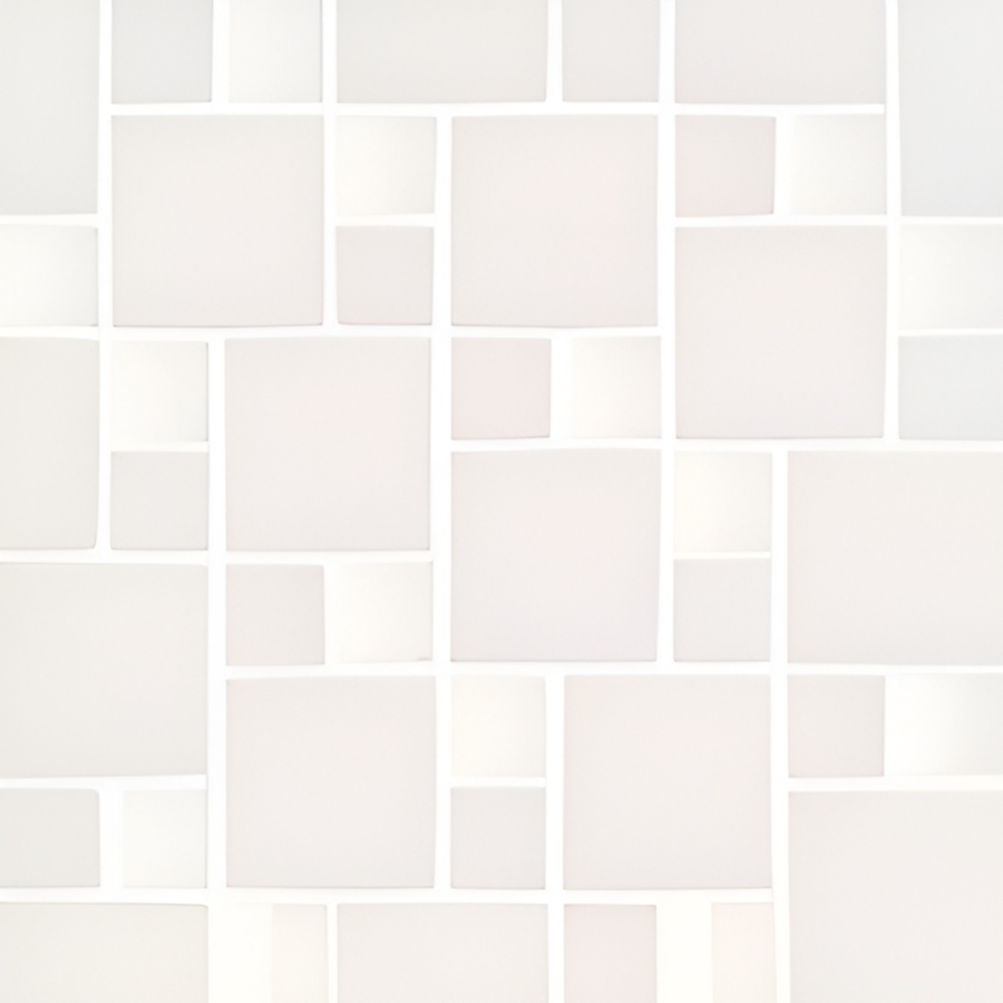 Micro. Керамогранит Microtiles Double Mix Glaze White 30,1x30,1