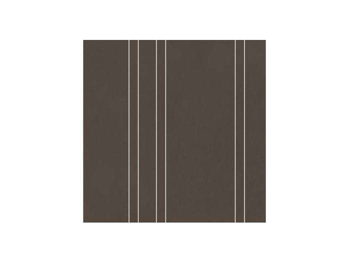 На изображении товар Living Ceramics Керамогранит Cava Pattern 2 Brown Natural 59,8x59,8 от официального представителя в Москве