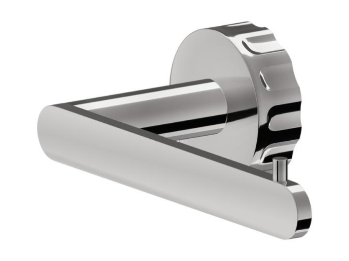 На изображении товар Бумагодержатель Newform Ionika, настенный, цвет PVD Br. Gun Metal от официального представителя в Москве