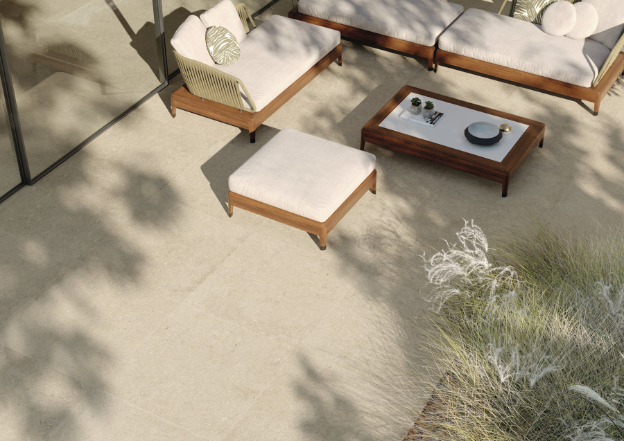 Iris Ceramica Керамогранит Victorian Stone Limestone beige antislip 100x100 - изображение 2