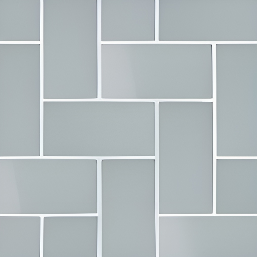 Micro. Керамогранит Microtiles Herringbone Mix Glaze Azure 40,2x40,2