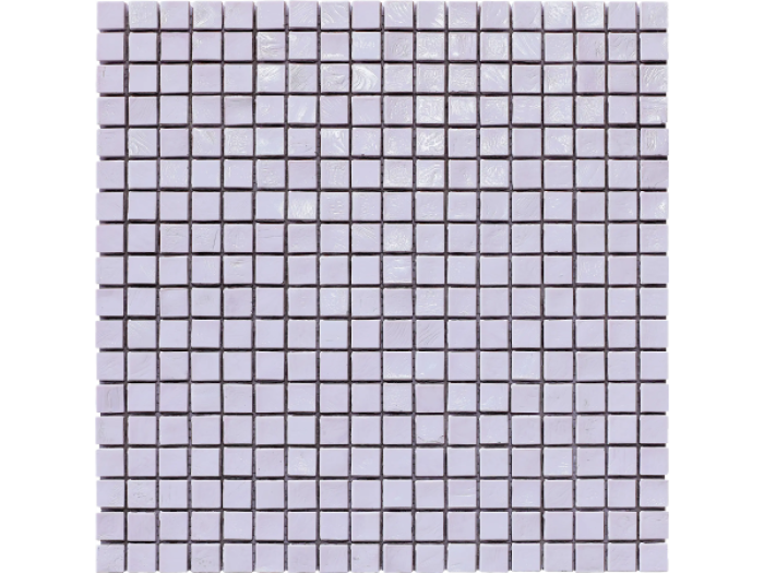 На изображении товар Sicis Стеклянная мозаика Murano Smalto Amethyst 1 chips size 10x10 mm sheet-size 295x295 mm от официального представителя в Москве