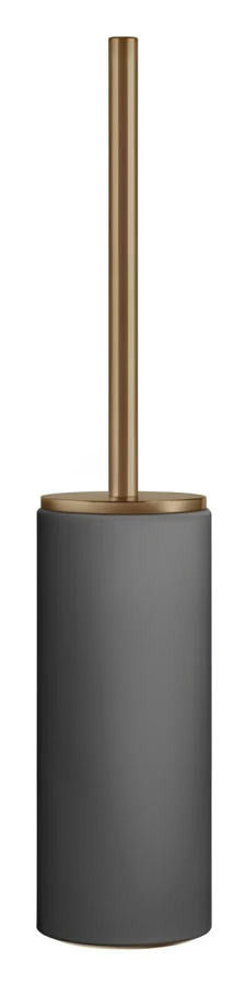 Ёршик Gessi, напольный, h423 мм, цвет Black/Warm Bronze Brushed PVD