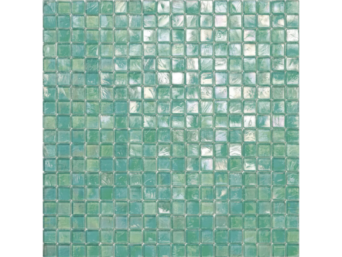 На изображении товар Sicis Стеклянная мозаика Glimmer Mangostan chips size 15x15 mm sheet size 295x295 mm от официального представителя в Москве