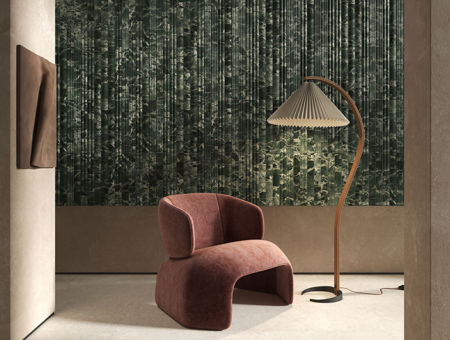Sartoria Керамическая плитка Maximalista Green Denis Roman Large Matt 5x40 - изображение 2
