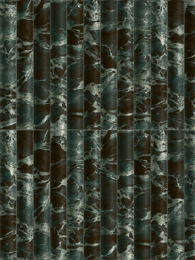 Sartoria Керамическая плитка Maximalista Green Denis Roman Large Matt 5x40 - изображение 1
