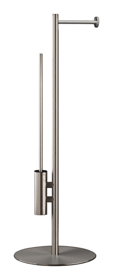 Стойка для бумагодержателя и ёршика CEA Design Stem, напольная, H. 750 мм, сталь, цвет полированная бронза