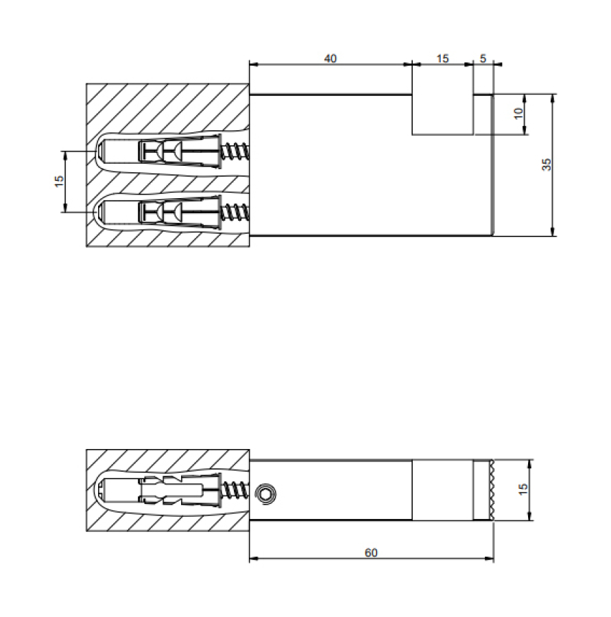 Крючок Gessi Inverso, 15x60x35h мм, настенный, цвет Warm Bronze Brushed PVD - изображение 2