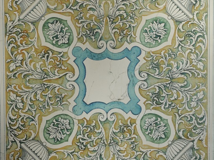 На изображении товар Akros Venezia Камень Axioma AAras N Biancone multicolor 40х40х1 от официального представителя в Москве