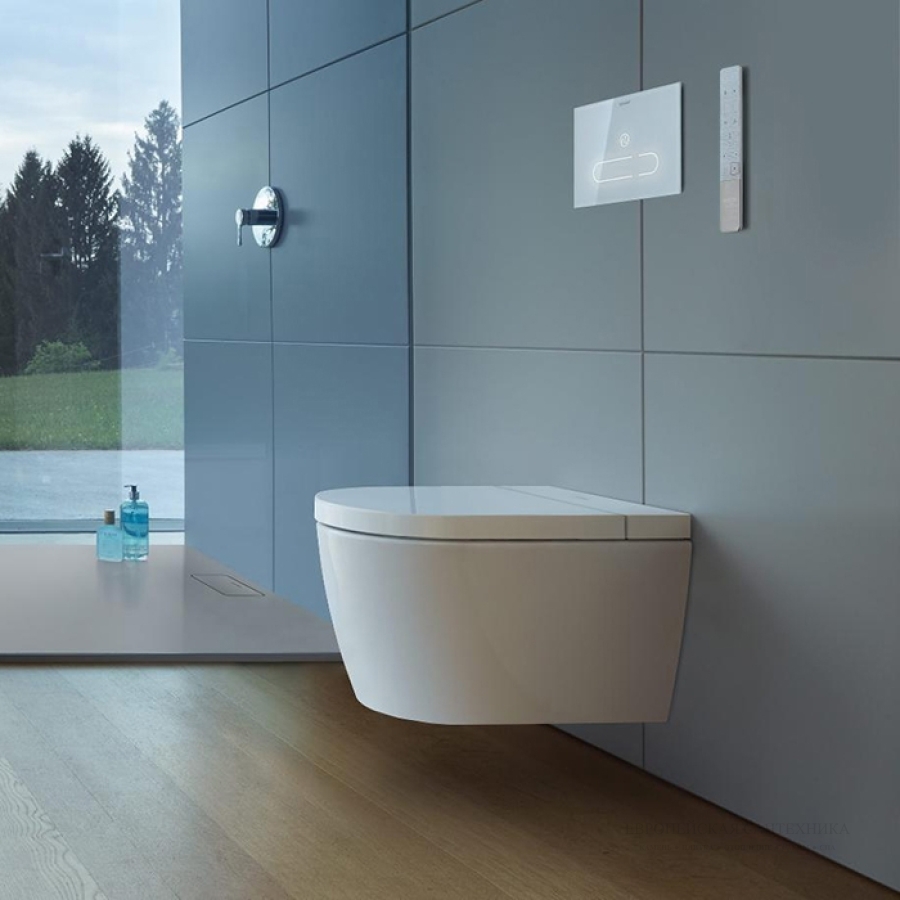 Клавиша смыва Duravit A2, 229,8х157 мм, цвет белый - изображение 4