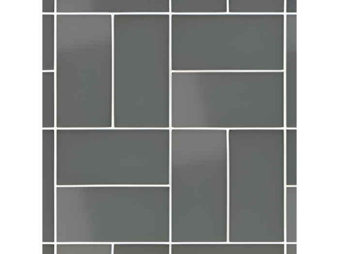 На изображении товар Micro. Керамогранит Microtiles Basket Mix Glaze Graphite 40,2x40,2 от официального представителя в Москве