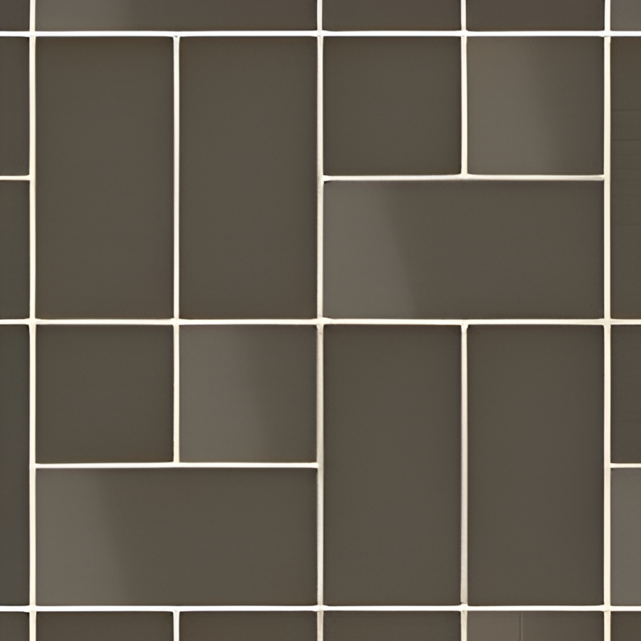 Micro. Керамогранит Microtiles Modern Mix Glaze Coffee 40,2x40,2