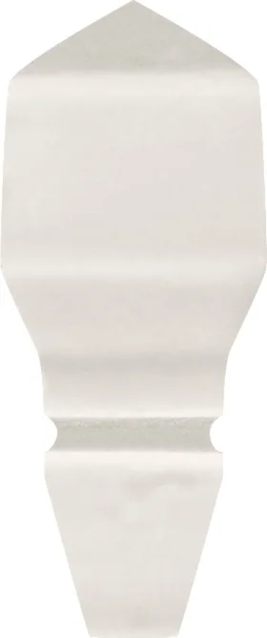 CERAMICHE GRAZIA  Угловой элемент SHADES OF ART ANGOLO FINALE 2X7  ALABASTER