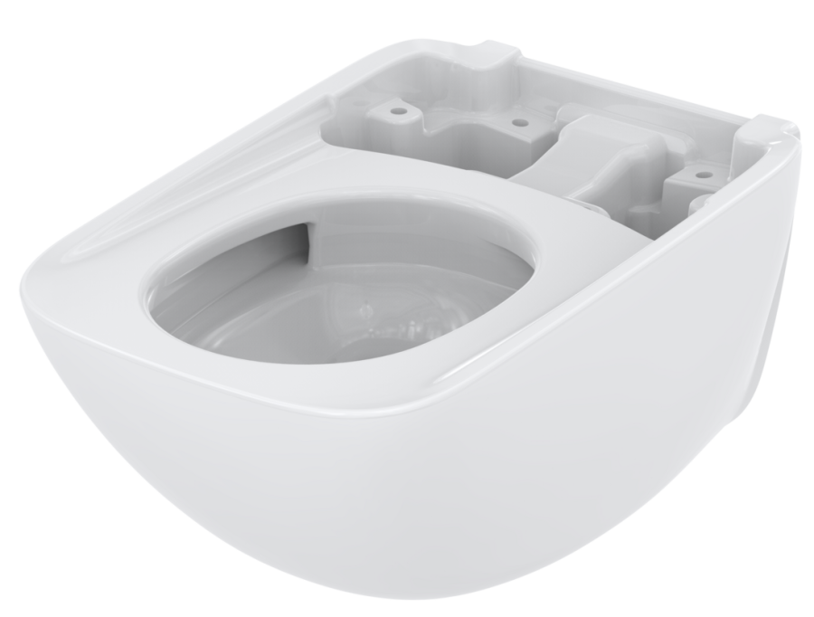 Унитаз Toto Neorest WX1 444×660×367 мм, подвесной, безободковый, функция Tornado Flush, выпуск в стену, цвет белый