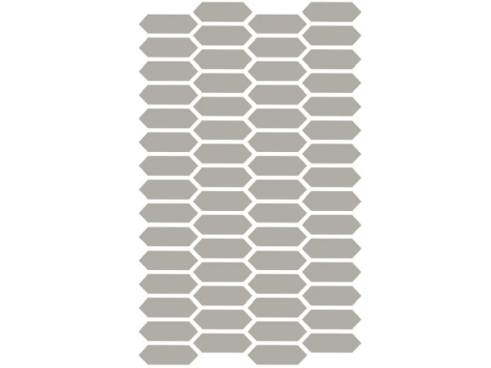 На изображении товар Etruria Керамогранит Xxs Losanga 2.5X7.5 Su Rete Monocolore Perla от официального представителя в Москве