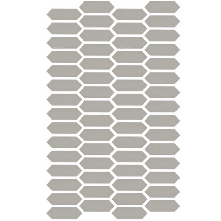Etruria Керамогранит Xxs Losanga 2.5X7.5 Su Rete Monocolore Perla