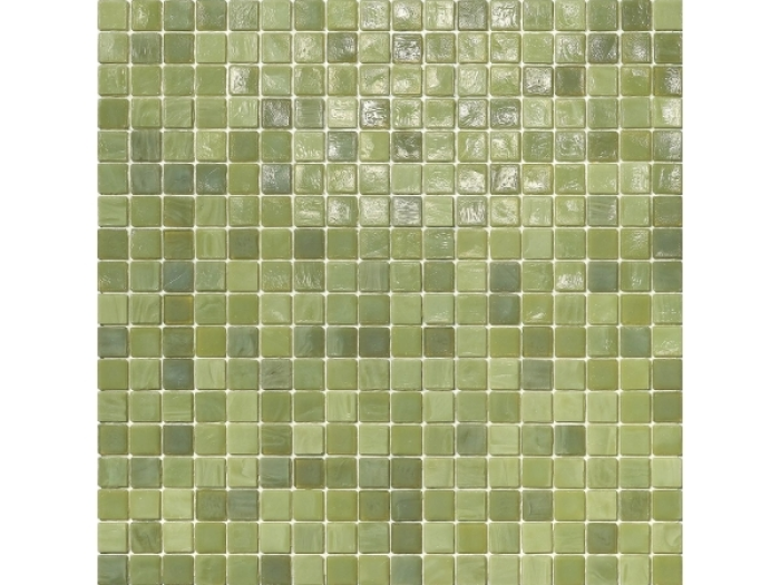 На изображении товар Sicis Стеклянная мозаика Natural Lichen chips size 15х15 mm sheet size 295x295 mm от официального представителя в Москве