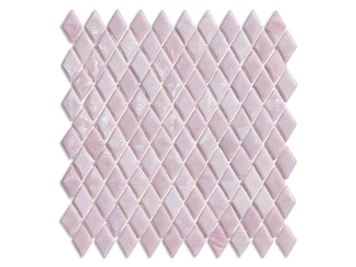 На изображении товар Sicis Стеклянная мозаика Diamond ITEM 02 Kohinoor chips size 23х40 mm sheet size 259x266 mm от официального представителя в Москве