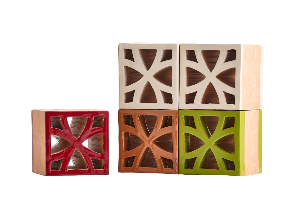 Sartoria Керамика Split Blend Flo Urban Terracotta Glossy Border 12x12 - изображение 4