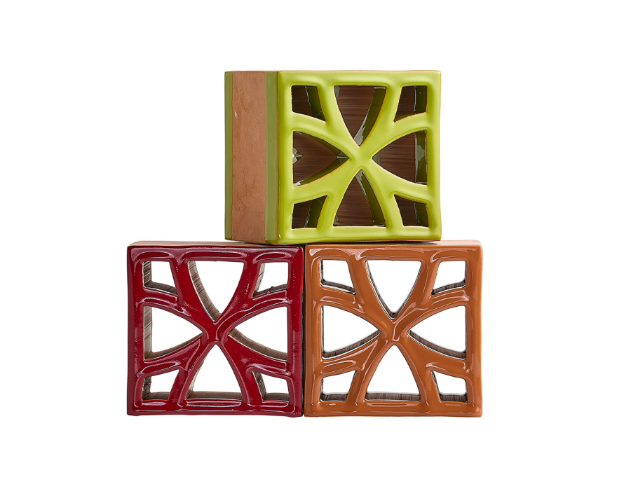 Sartoria Керамика Split Blend Flo Urban Terracotta Glossy Border 12x12 - изображение 3