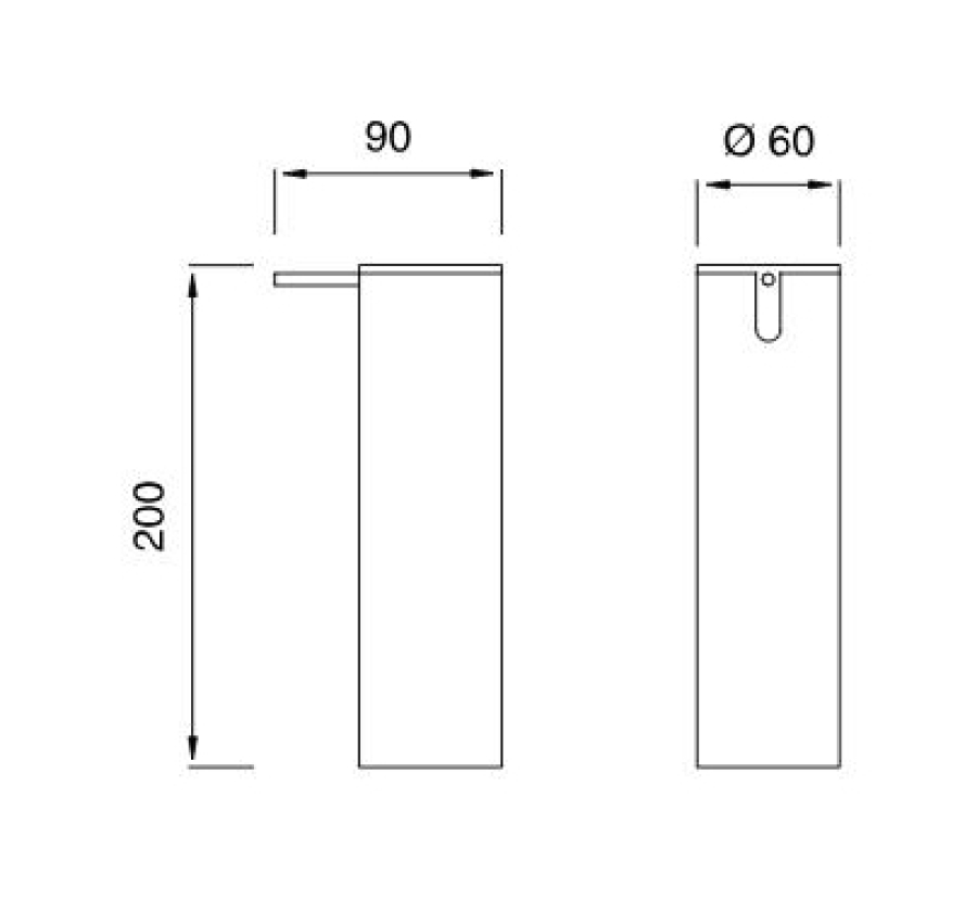 Дозатор для жидкого мыла CeaDesign Stem, настольный, h-200 мм, сталь, цвет Black Diamond сатинированный - изображение 3
