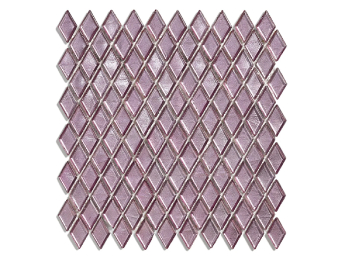 На изображении товар Sicis Стеклянная мозаика Diamond ITEM 02 Agora chips size 23х40 mm sheet size 259x266 mm от официального представителя в Москве