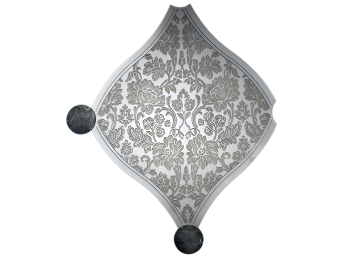 На изображении товар Akros Venezia Камень La Dolce Vita Armonia Old Bardiglio 30,5х37х1 от официального представителя в Москве