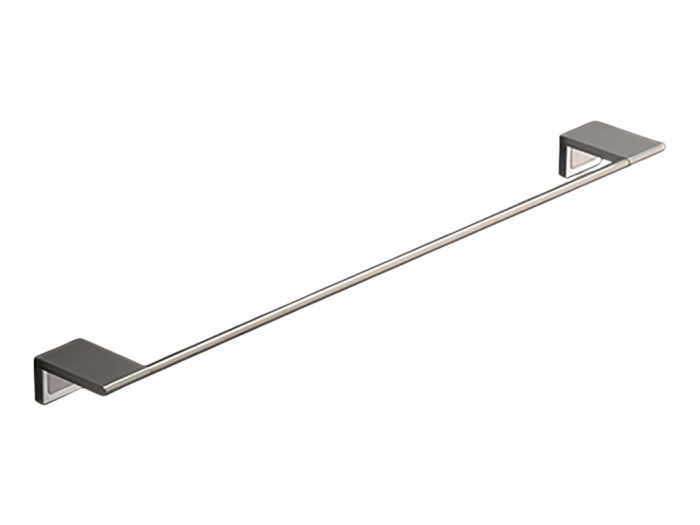 На изображении товар Полотенцедержатель CEA Design Duet, L- 600 мм, цвет Black Diamond сатинированный от официального представителя в Москве