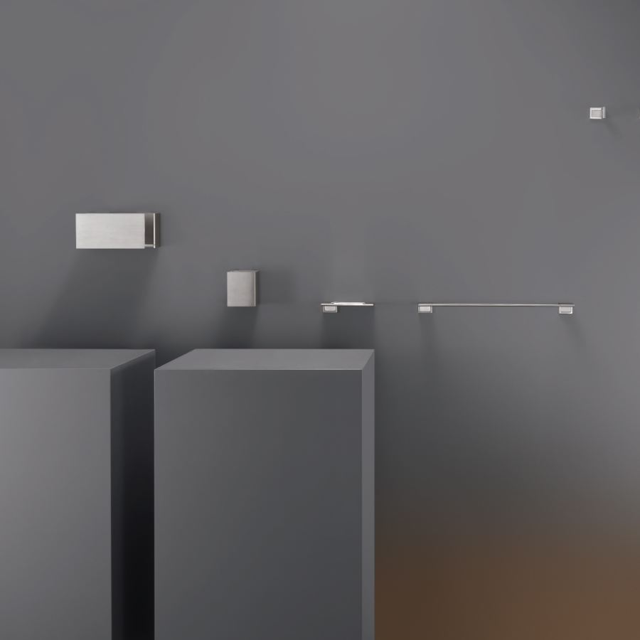 Полотенцедержатель CEA Design Duet, L- 600 мм, цвет Black Diamond сатинированный - изображение 2