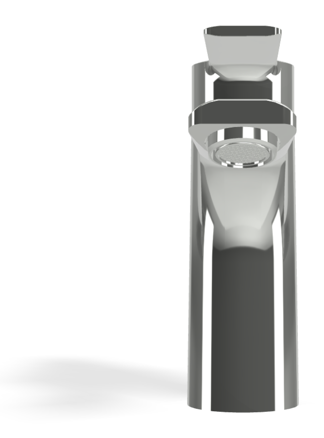 Смеситель для раковины Carlo Frattini Mast, однорычажный, с 2 гибкими шлангами, без донного клапана, Н-146 мм, цвет хром - изображение 1